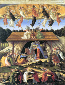 La "Natività mistica" di Sandro Botticelli